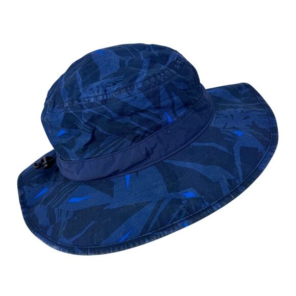 Columbia Bucket Hat Cotton Drawcord Chin Strap‎ 1714871 Blue Unisex One Size - Picture 1 of 11